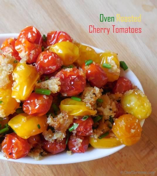 Oven Roasted Cherry Tomatoes