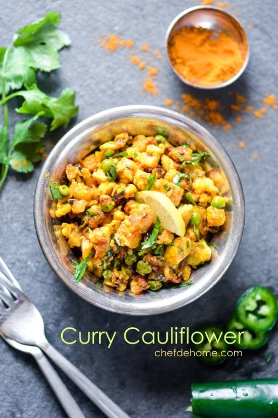Curried Cauliflower Recipe
