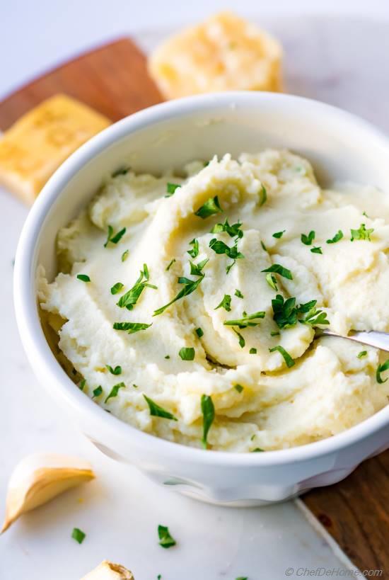 Instant Mashed Cauliflower Recipe