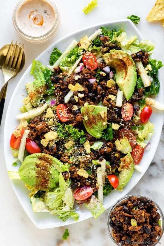 Vegan Taco Salad Recipe