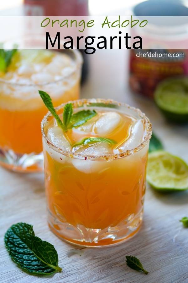 Orange Adobo (Chipotle) Margarita