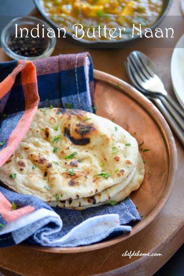 Homemade Indian Butter Naan