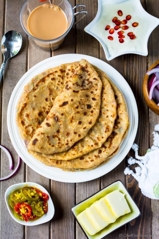 Aloo Paratha Recipe Chefdehome Com Order food delivery and takeaway from places on a quest to taste the best food in sefton? aloo paratha
