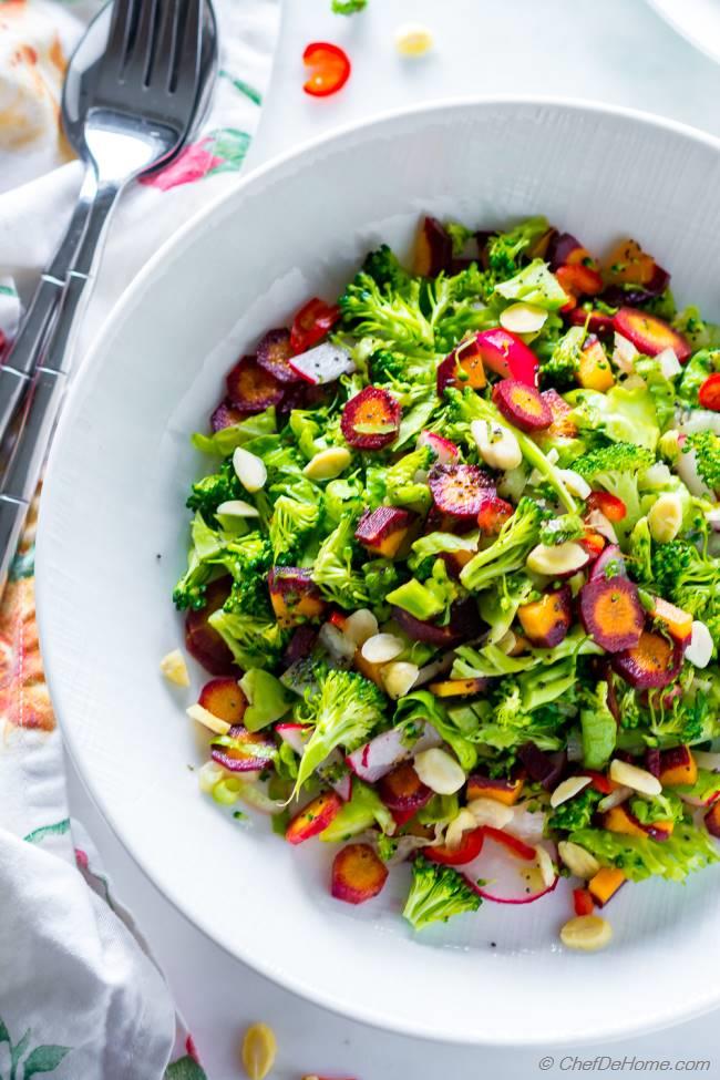 Winter Detox Healthy Broccoli Salad Recipe Chefdehome Com