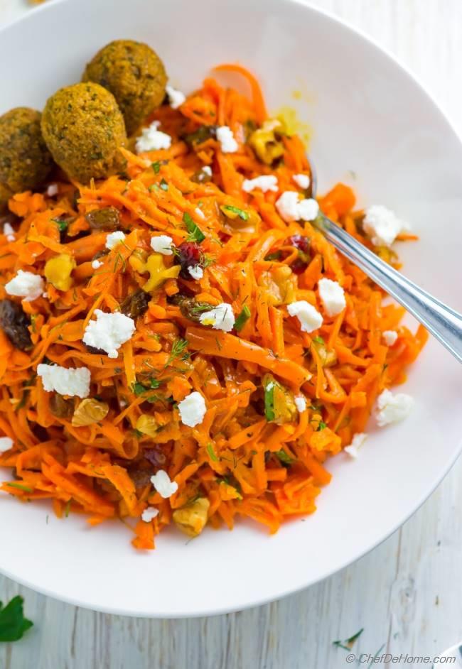 Moroccan Carrot Salad Recipe Chefdehome Com
