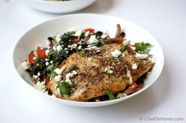Warm Kale And Chicken Salad Recipe Chefdehome Com