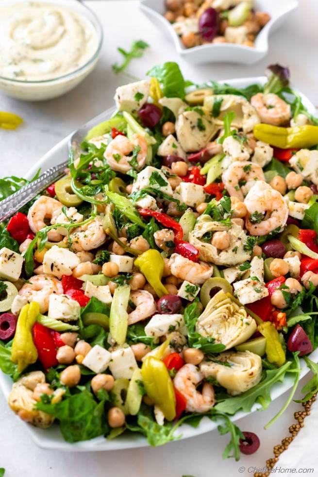 Antipasto Salad Recipe Chefdehome Com