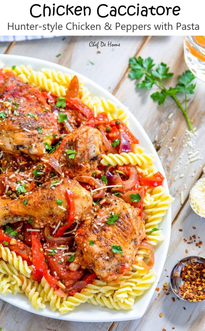 Easy Chicken Cacciatore Recipe