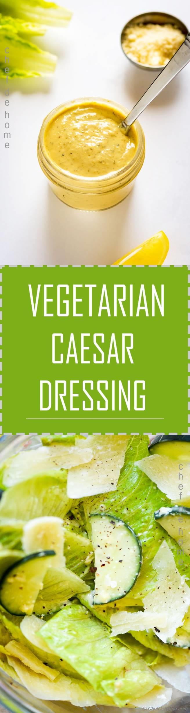 Vegetarian Caesar Dressing Recipe