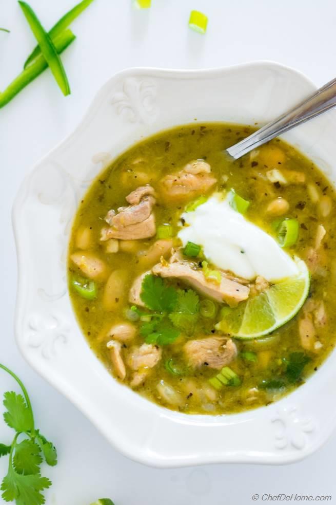 Green Chili Chicken Chili Verde Recipe