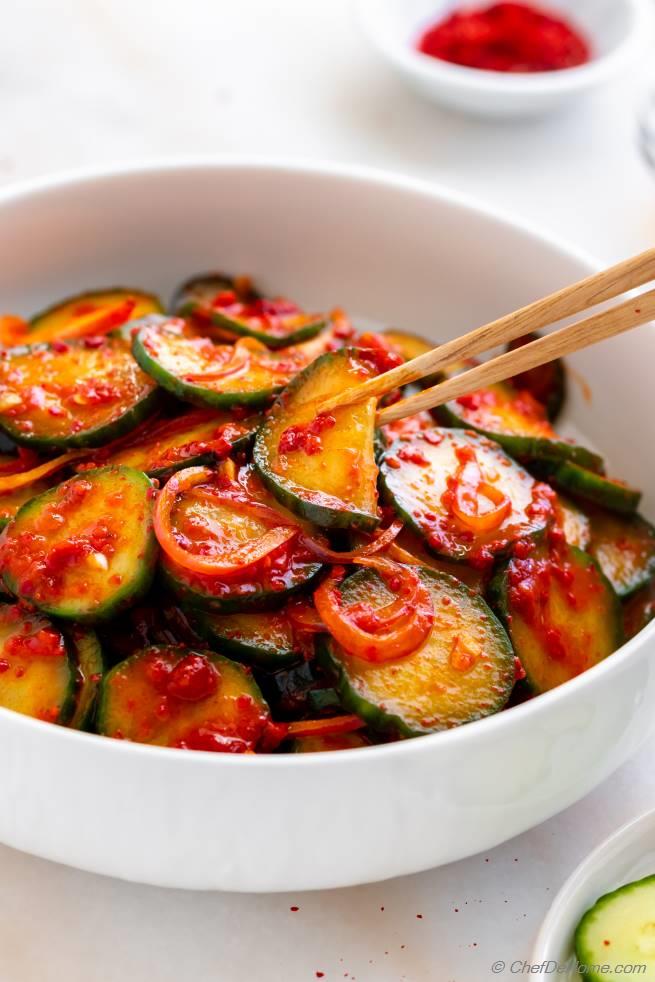 Cucumber Kimchi Recipe