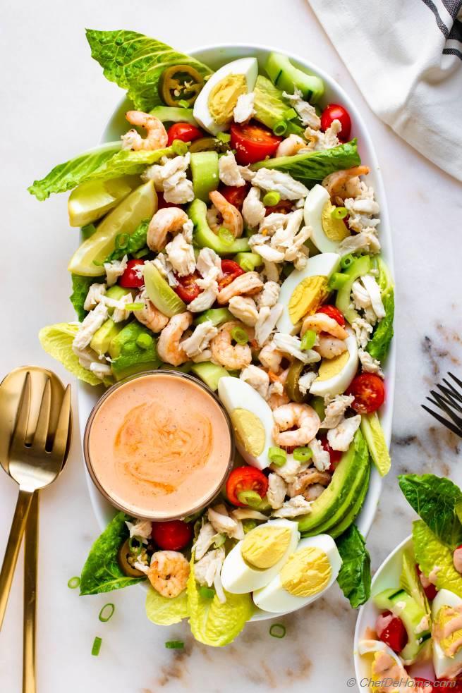 Crab Louie Salad Recipe | ChefDeHome.com