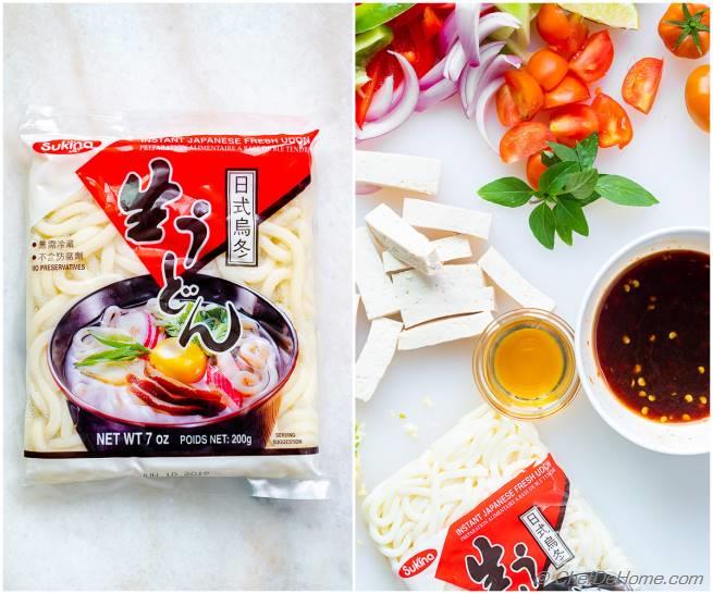 Easy Stir Fry with Udon Noodles - Stir Fry Noodles Recipe | ChefDeHome.com