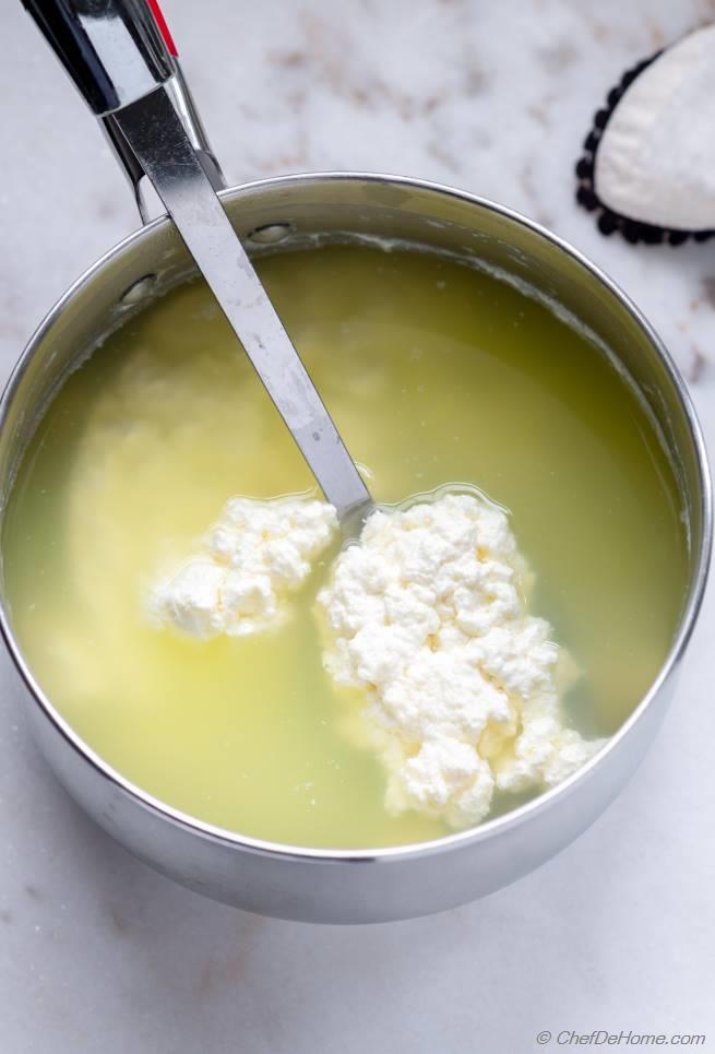 Homemade Paneer How to make Paneer