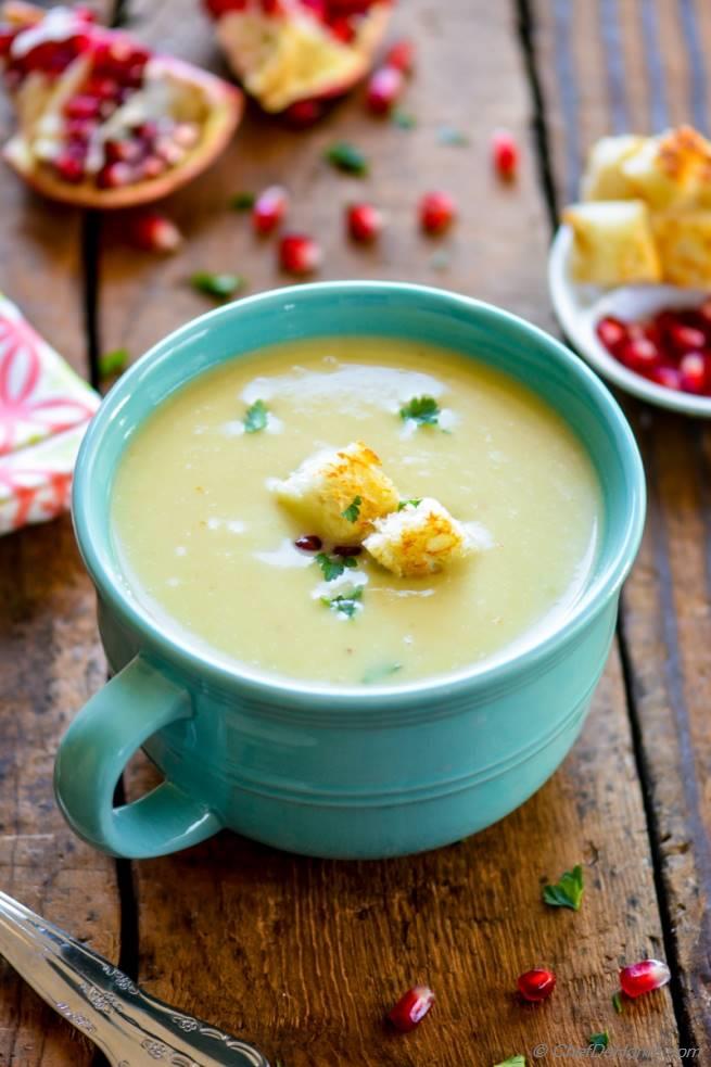 Creamy Potato Leek Soup in Pressure Cooker Recipe
