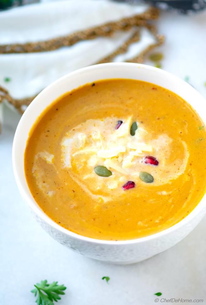 Savory Pumpkin Bisque Recipe