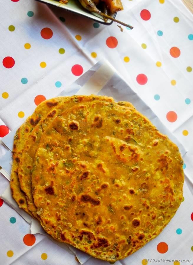 Spiced Chickpea Flat Bread Recipe | ChefDeHome.com