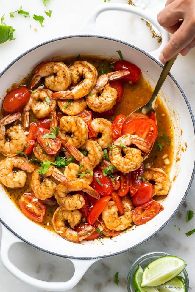 Garlic Shrimp Recipe | ChefDeHome.com