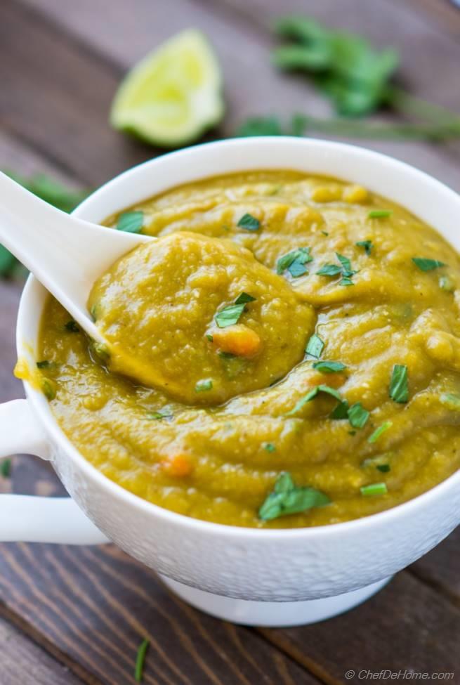 Split Pea Soup in Slow Cooker Recipe