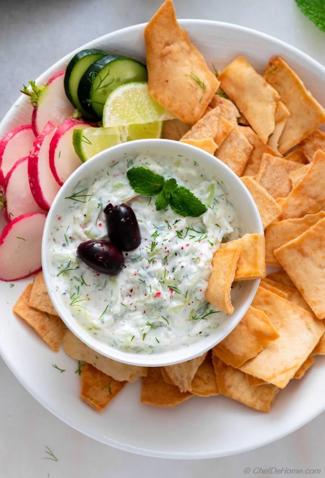 Easy Tzatziki Sauce Recipe