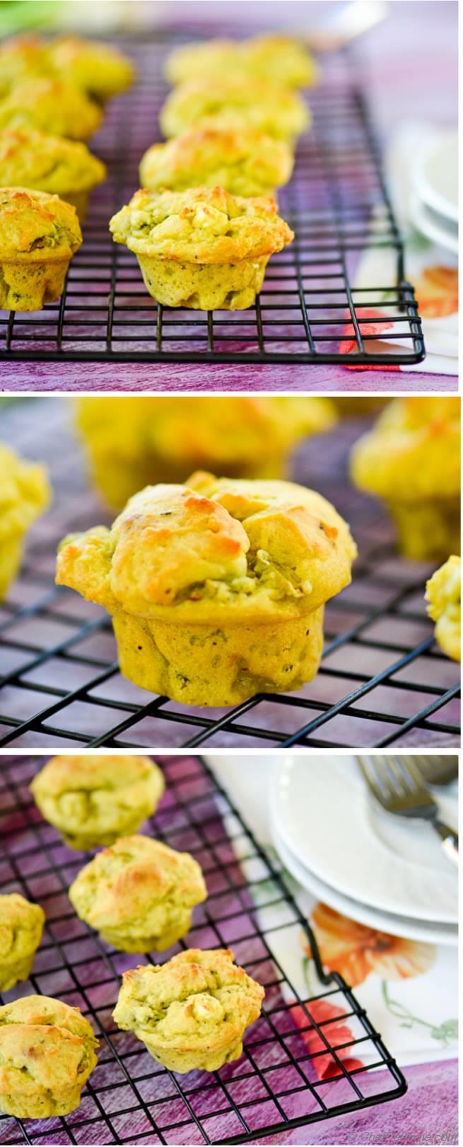 Vegan AvocadoScallion Bake Sale Muffins Recipe