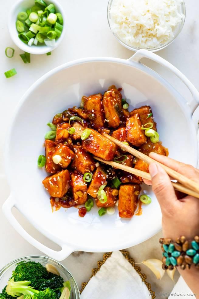 Vegan Orange Chicken Recipe