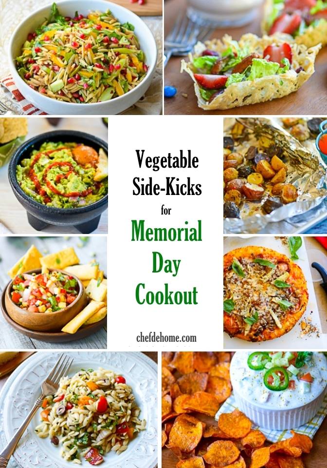 12 Vegetable Side-Kicks Recipes for Memorial Day Cookout