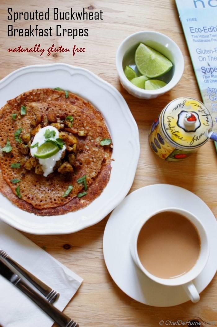 Navratri Special Buckwheat(Kuttu) Sprouts Chilla