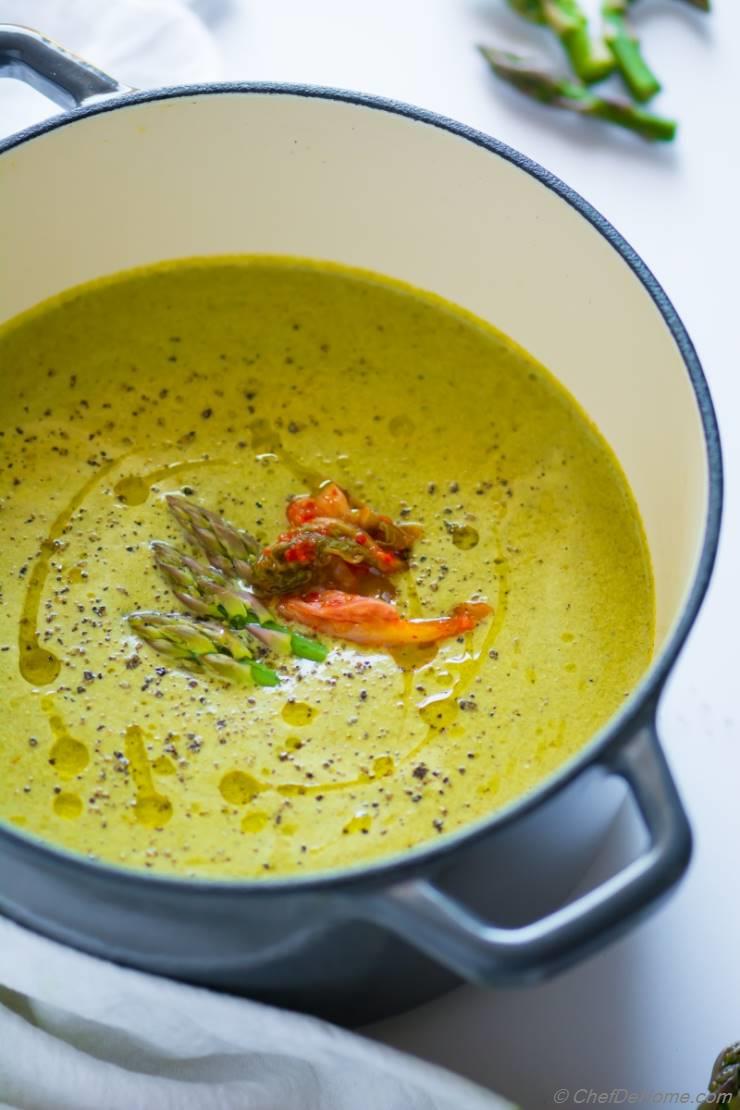 Vegan Asparagus Soup