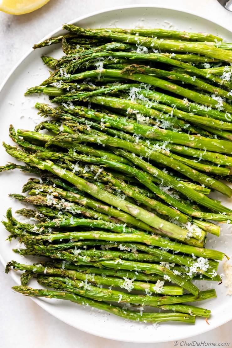 Parmesan Asparagus in Air Fryer