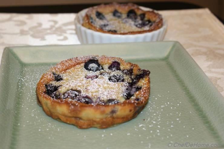 Blueberry Clafoutis