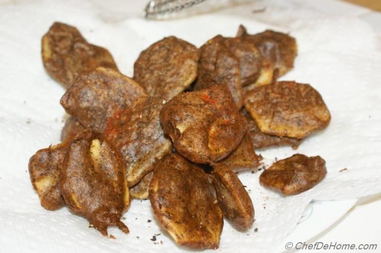 Buckwheat Batter Fried Potatoes