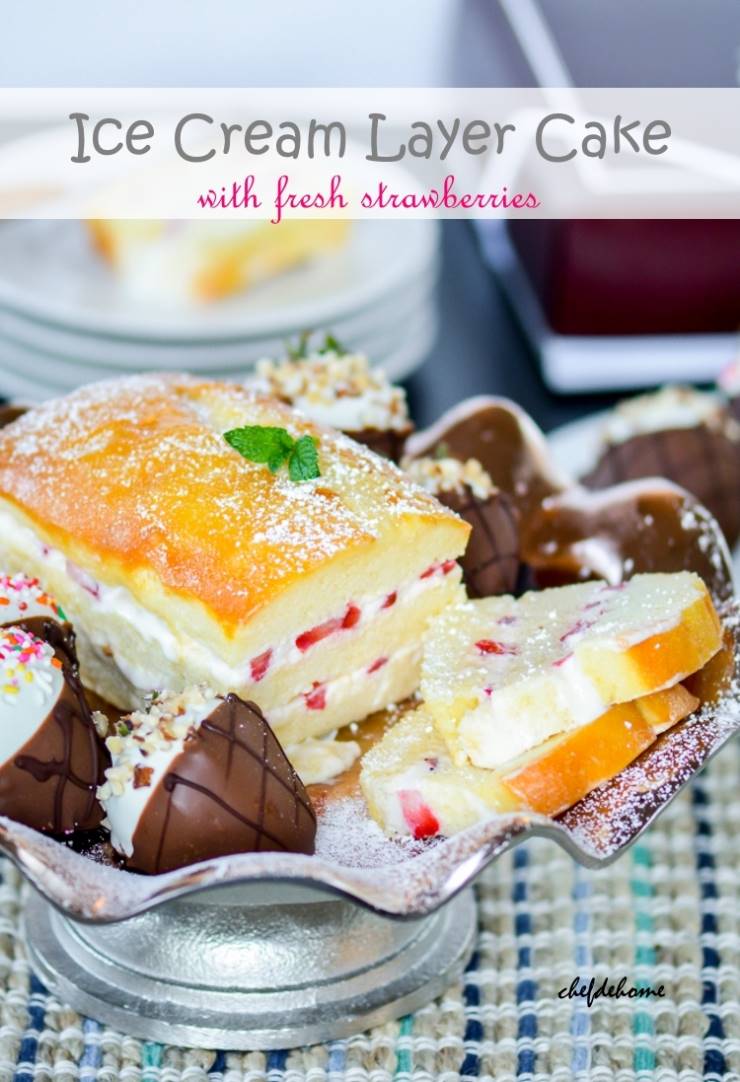 Easy Ice Cream Layer Cake