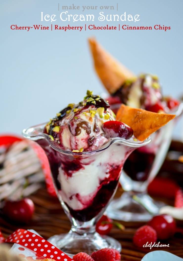 Family-style Ice Cream Sundae