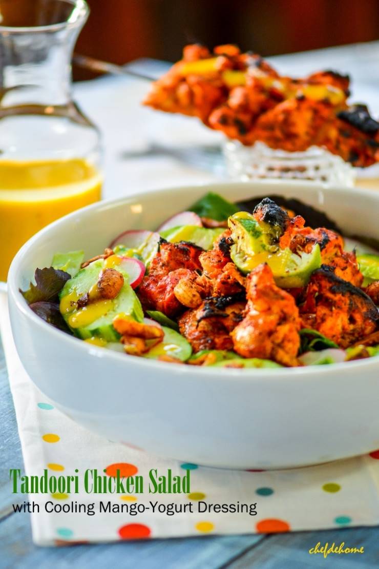 Indian Tandoori Chicken Salad