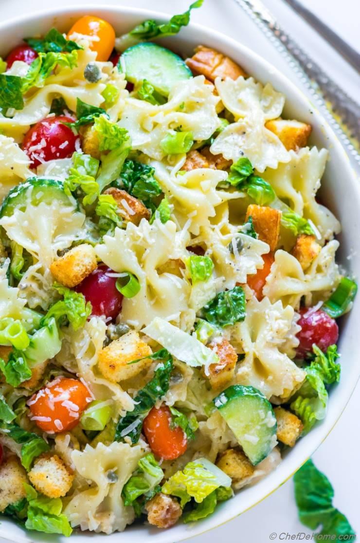 Caesar Pasta Salad