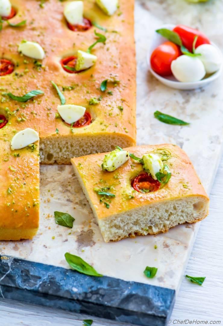 Caprese Focaccia