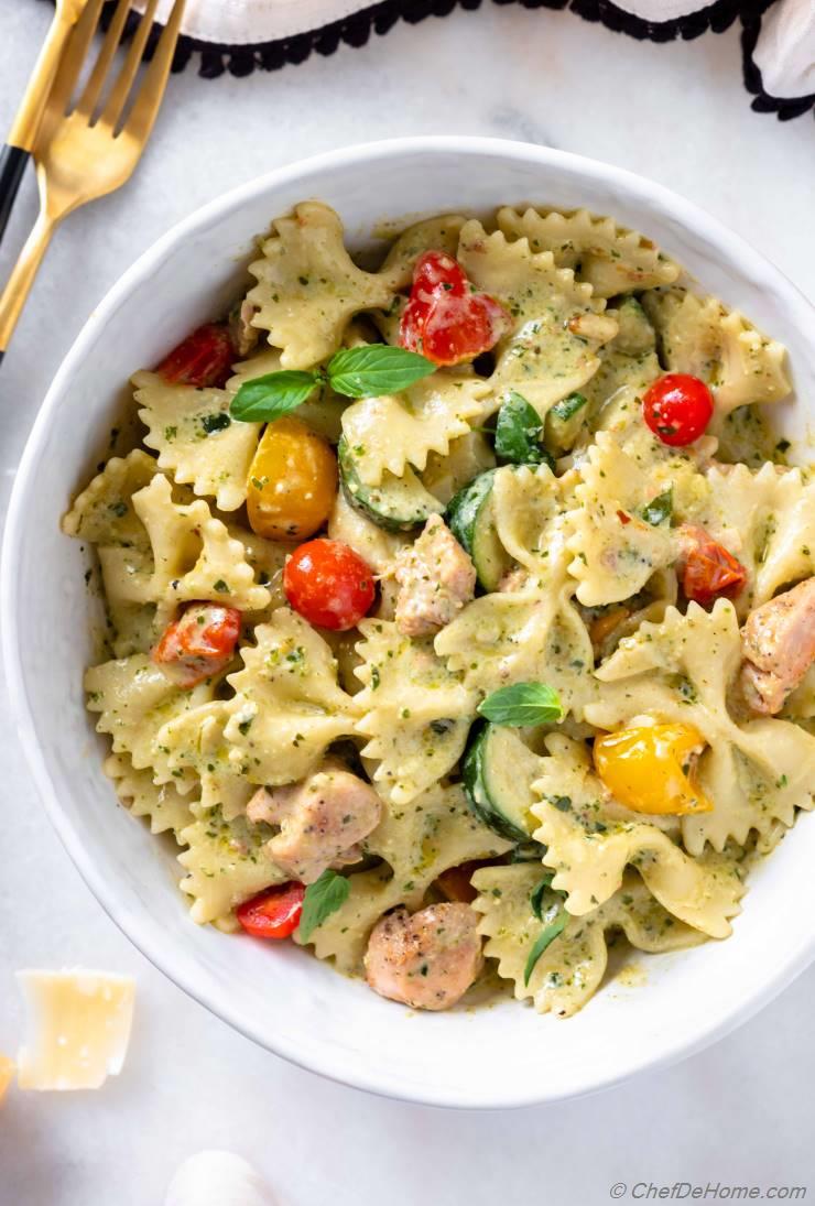 Chicken Pesto Pasta