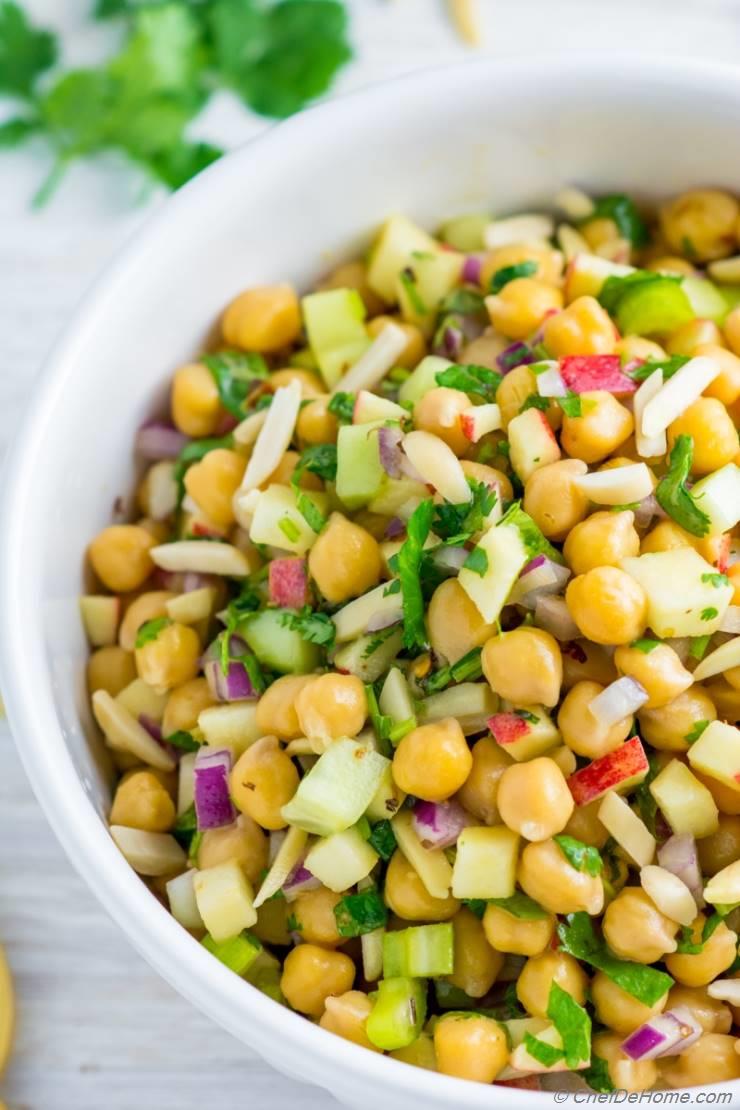 Apple Chickpea Salad