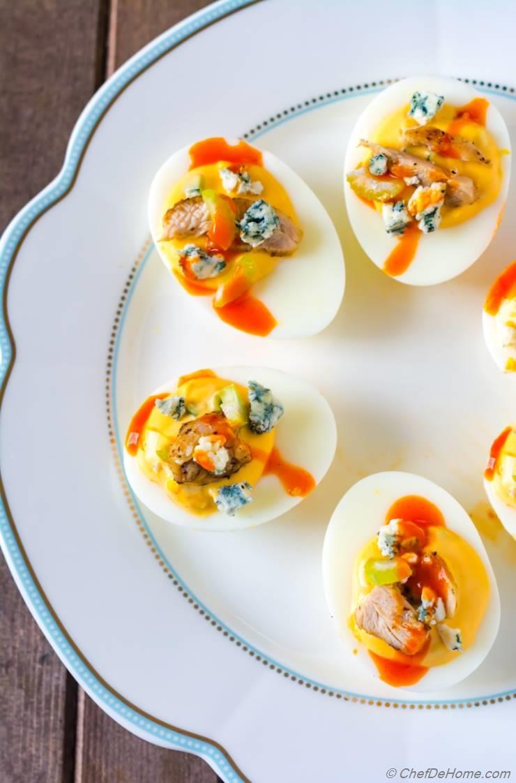 Spicy Deviled Eggs