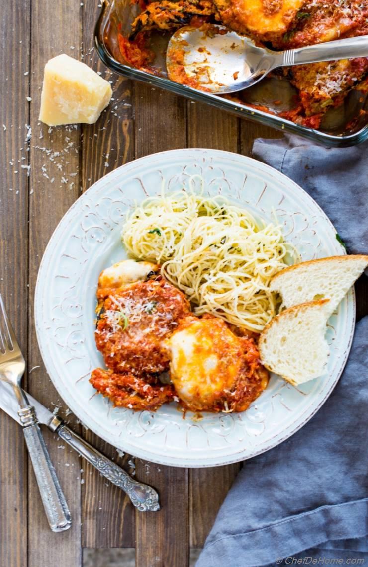 Eggplant Parmesan Casserole