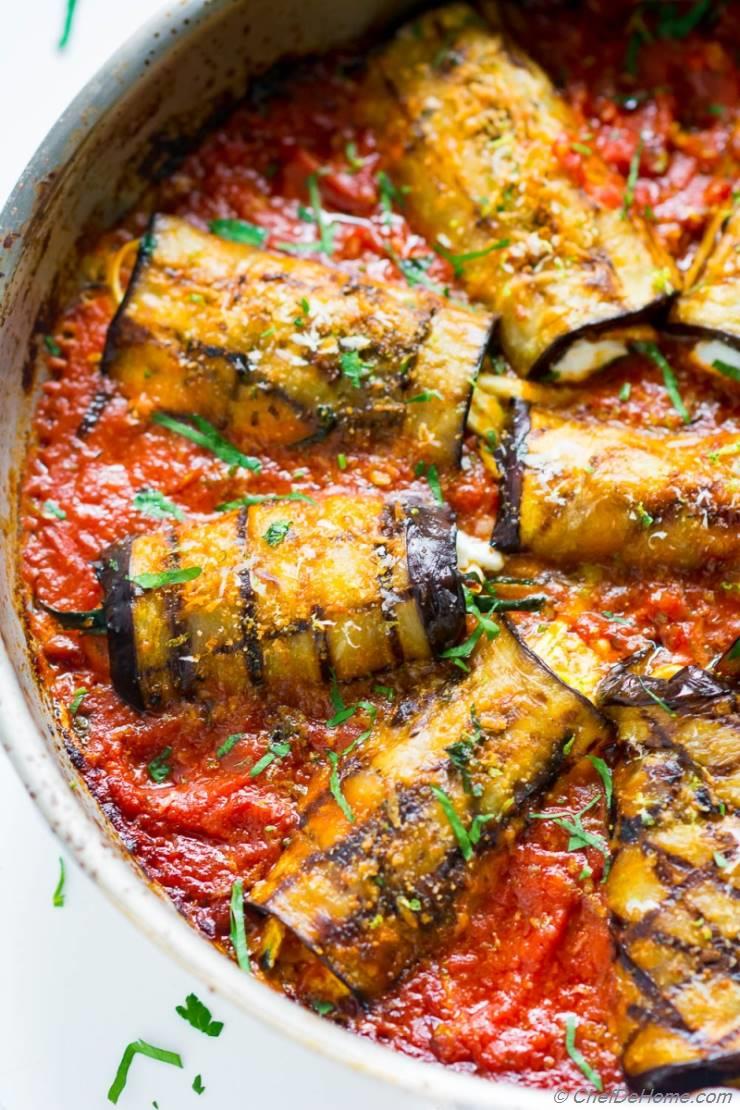 Eggplant Rollatini Recipe | ChefDeHome.com