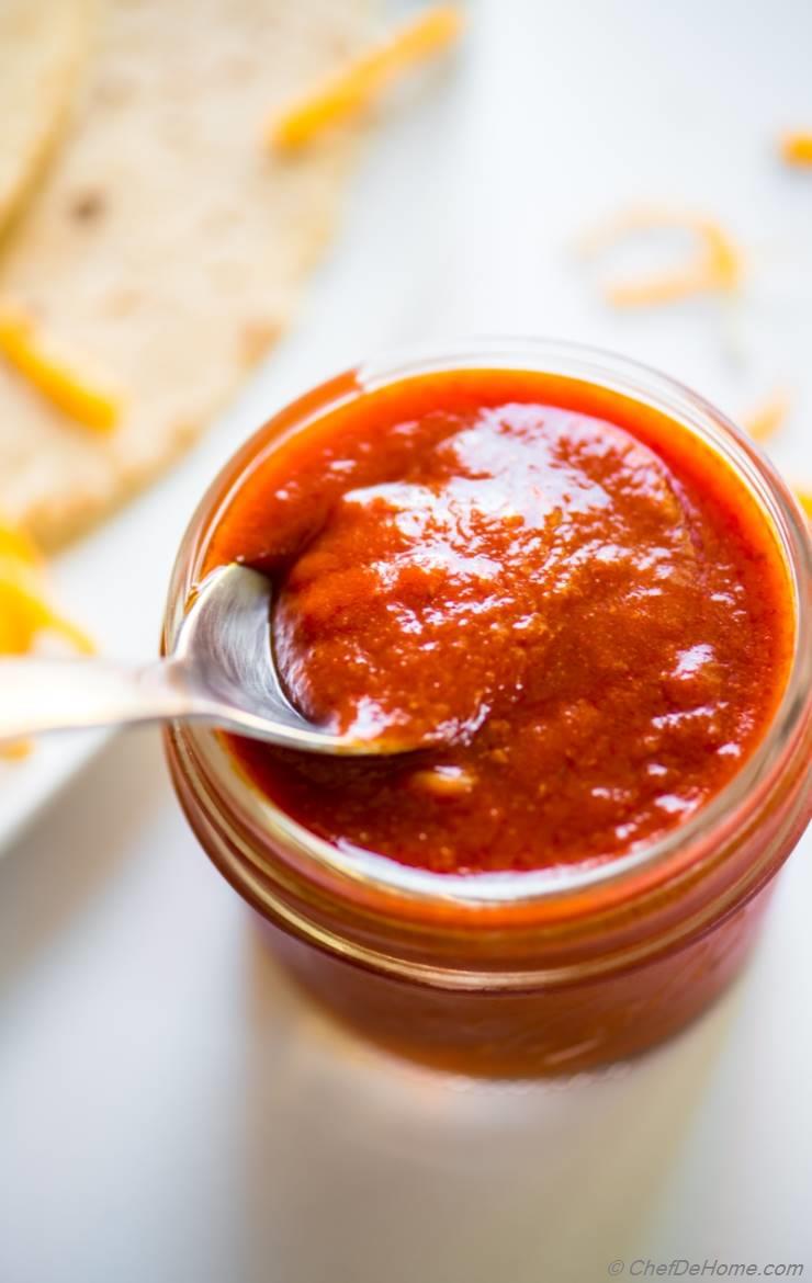 Homemade Red Enchilada Sauce