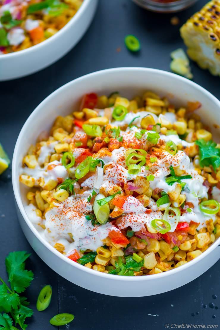 Esquites - Mexican Corn Salad