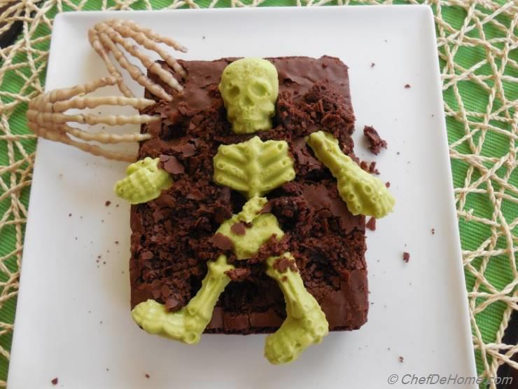 Graveyard Brownies