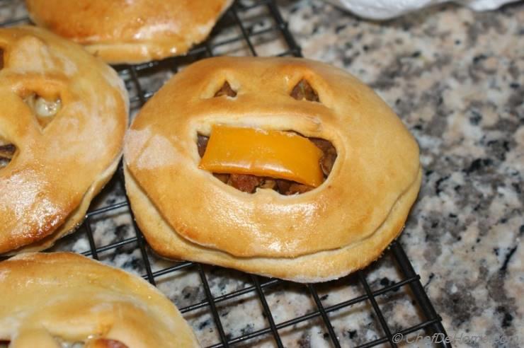 Jack-o-Lantern Halloween Pockets