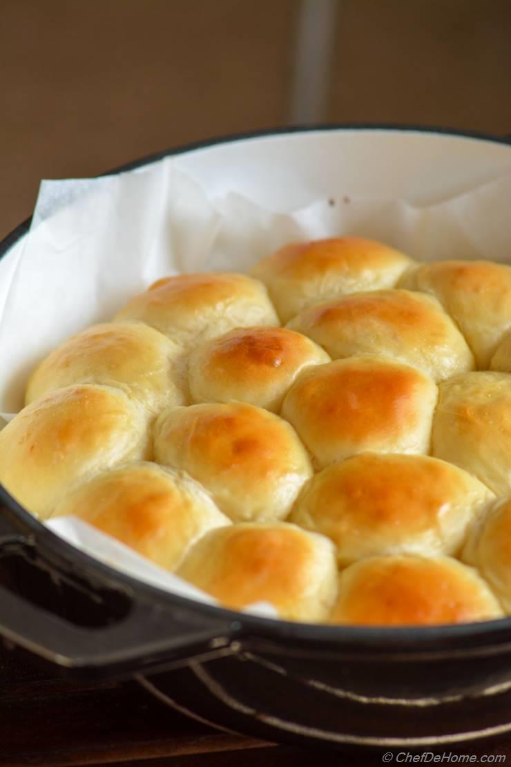 Homemade Hawaiian Sweet Dinner Rolls