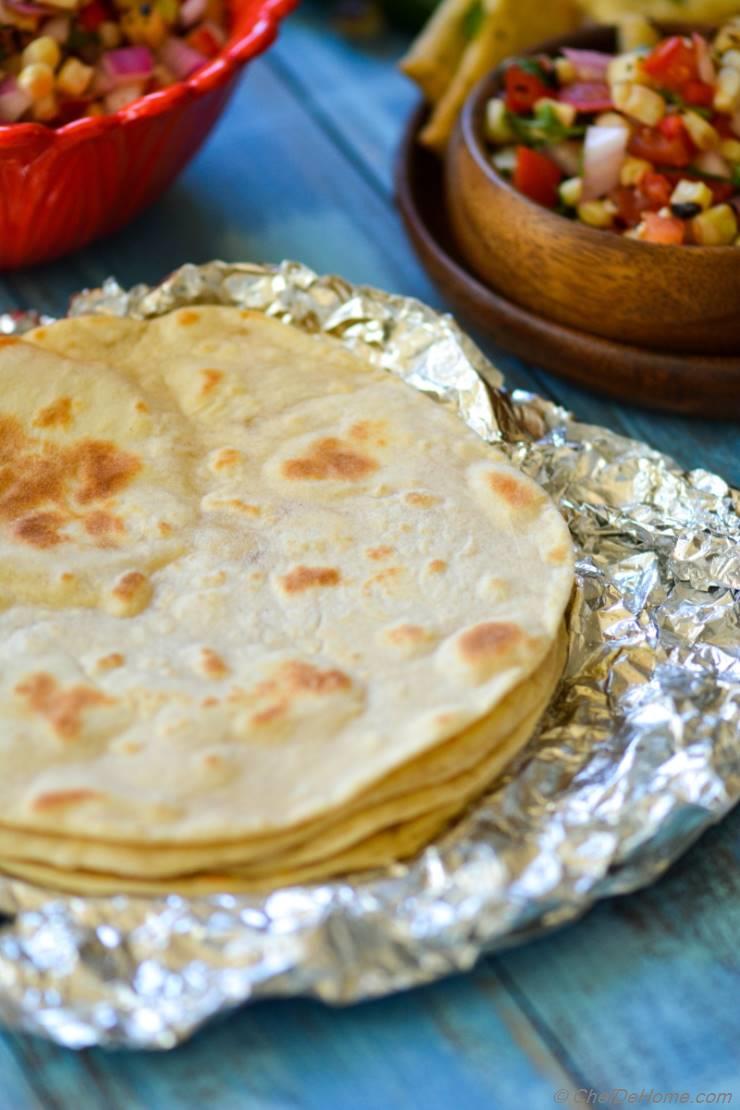 Homemade Flour Tortillas