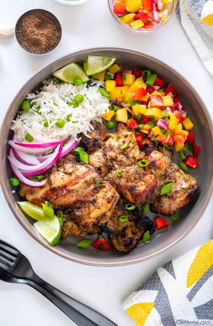 Jerk Chicken with Amazing Jerk Marinade