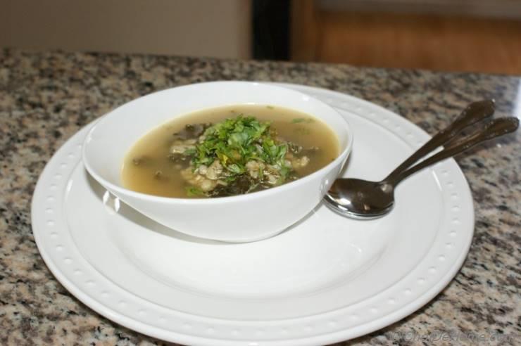 Kale and Barley Soup